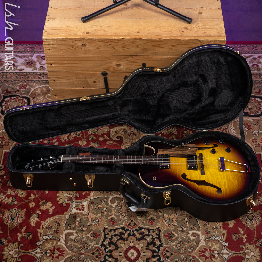 Heritage H-575 Hollowbody Guitar Original Sunburst Demo