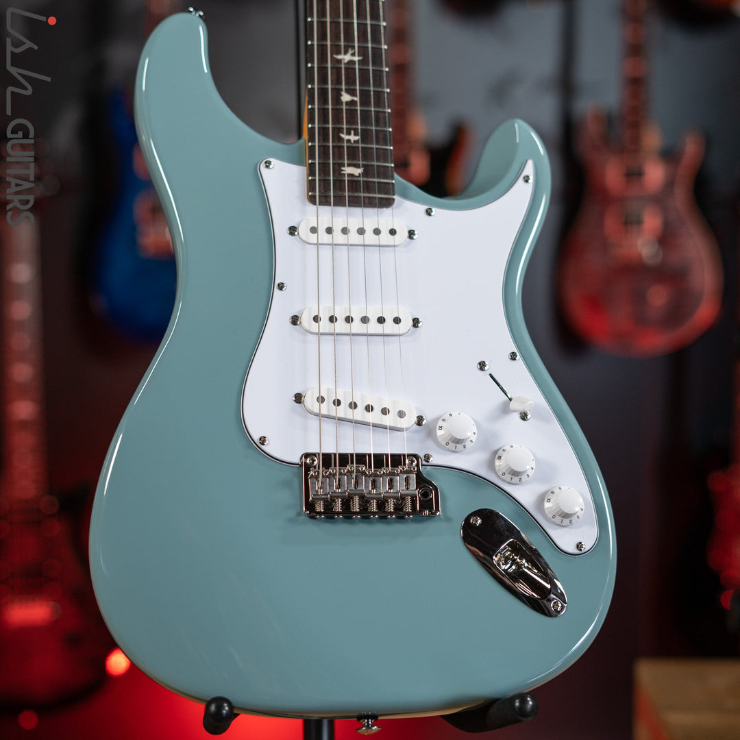 PRS SE Silver Sky Stone Blue Demo