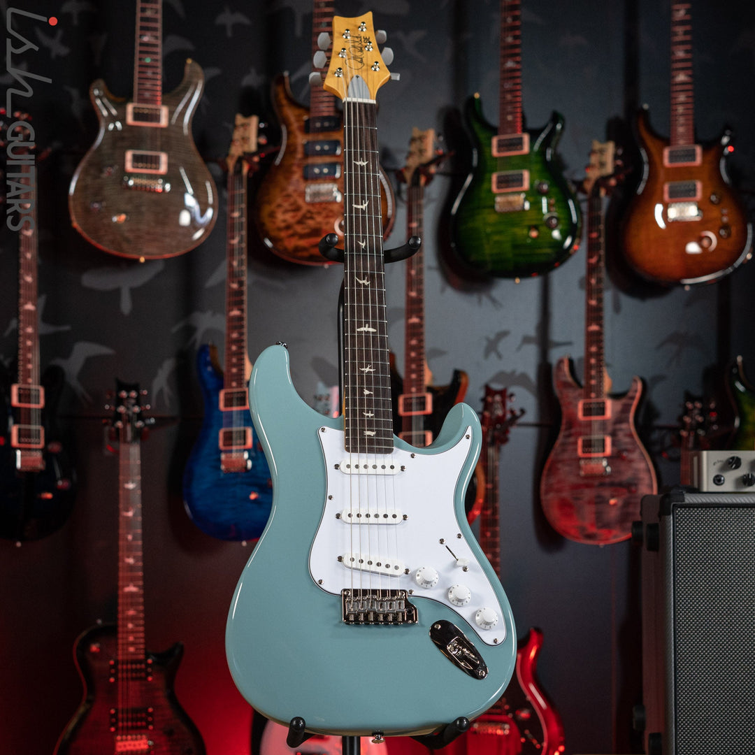 PRS SE Silver Sky Stone Blue Demo