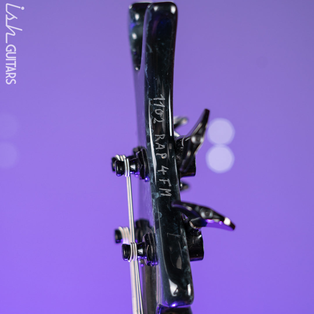 2002 Ritter Raptor Fretless 4-String Bass Marble