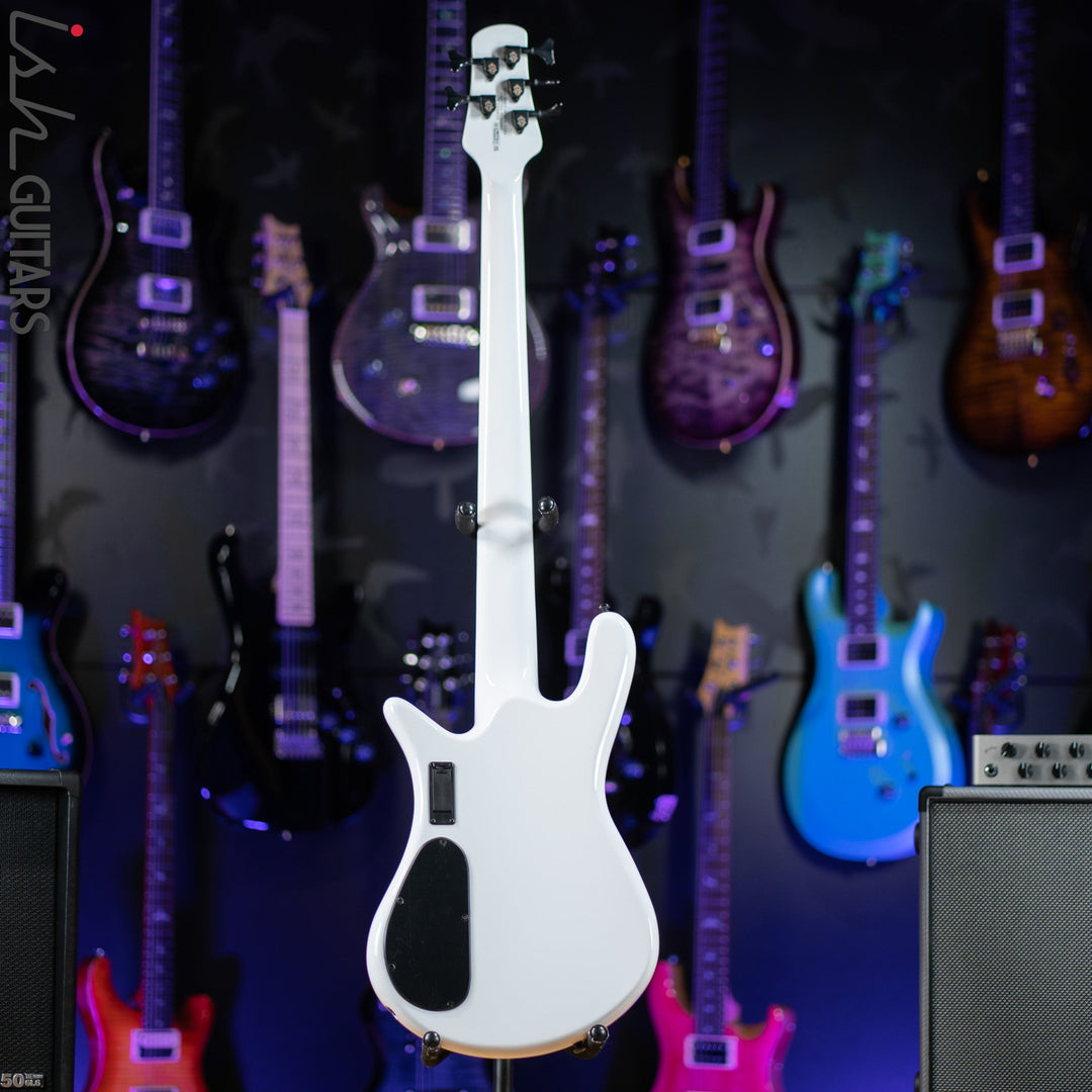 2022 Ish X Spector NS Dimension 5 String EMG Darkglass White Gloss