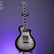 ESP Eclipse Custom Silver Liquid Metal Burst