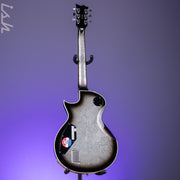 ESP Eclipse Custom Silver Liquid Metal Burst