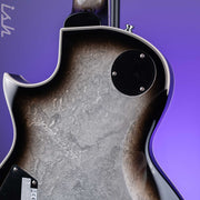 ESP Eclipse Custom Silver Liquid Metal Burst