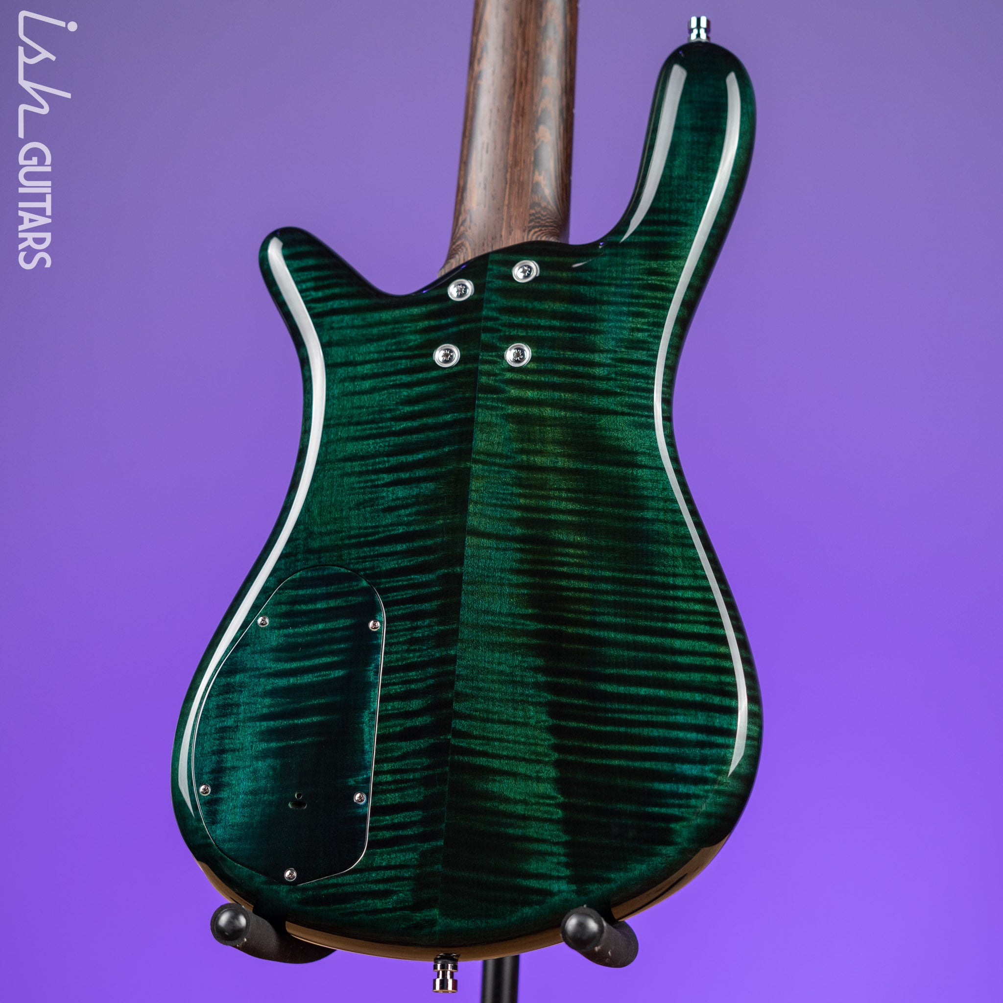 Warwick Custom Shop Streamer LX 5-String Bass Petrol Green NAMM