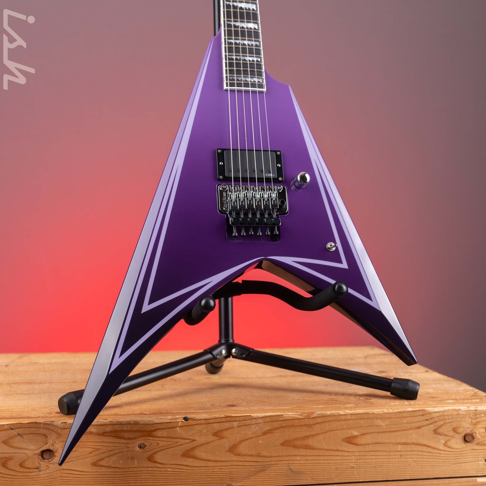 ESP Custom Shop Alexi Hexed Purple Fade Demo – Ish Guitars