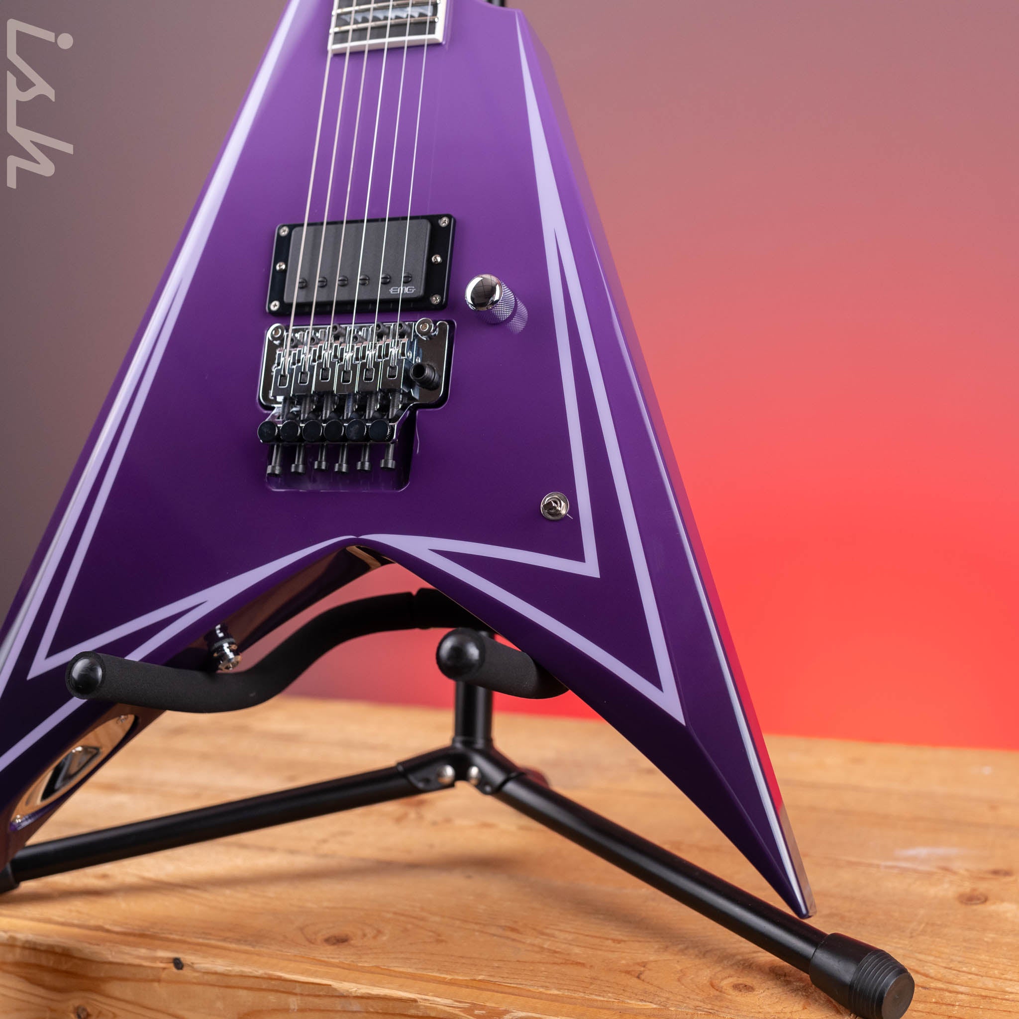 ESP Custom Shop Alexi Hexed Purple Fade Demo – Ish Guitars