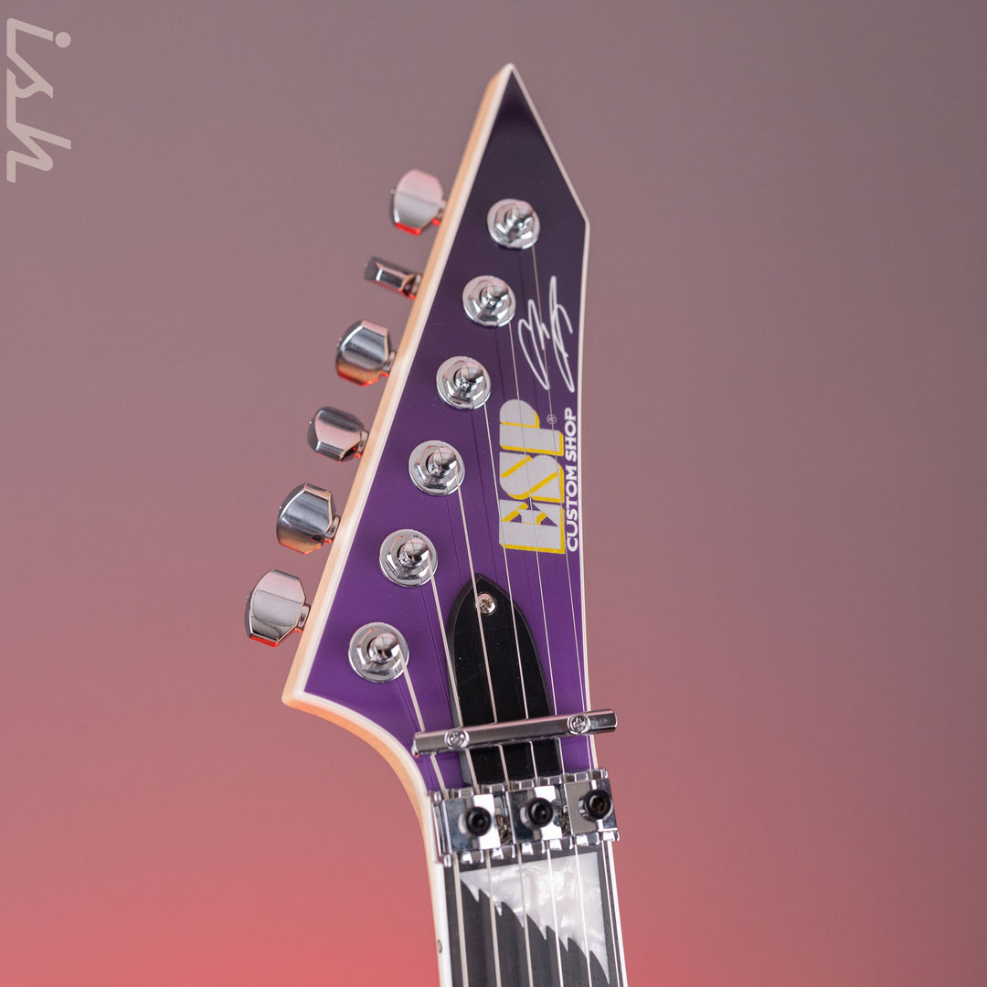 ESP Custom Shop Alexi Hexed Purple Fade Demo