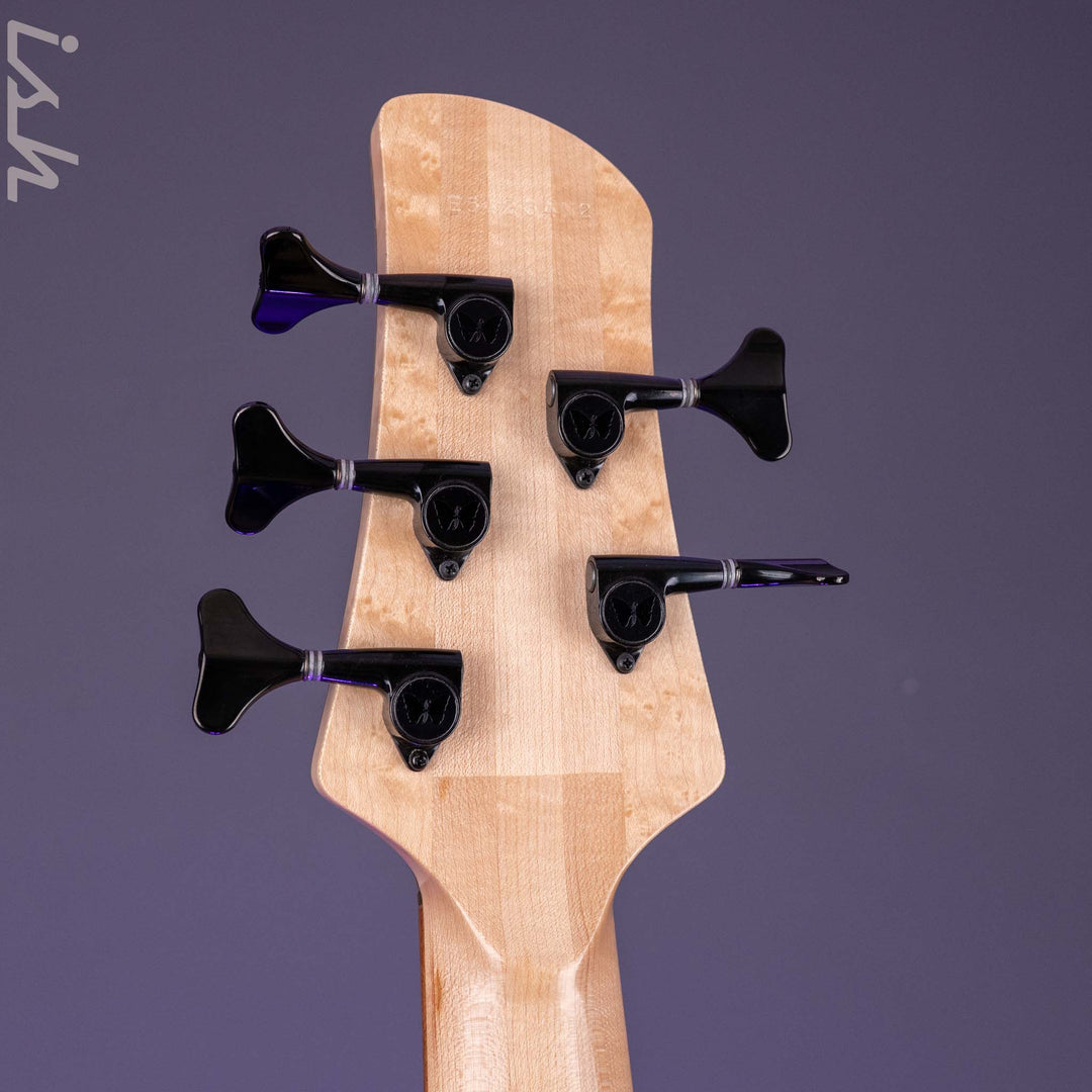 2016 Fodera Emperor II 5 Elite Neck Through Natural