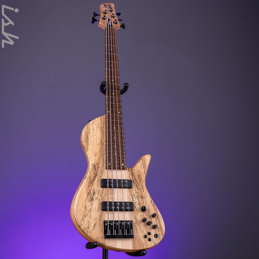 2016 Fodera Emperor II 5 Elite Neck Through Natural