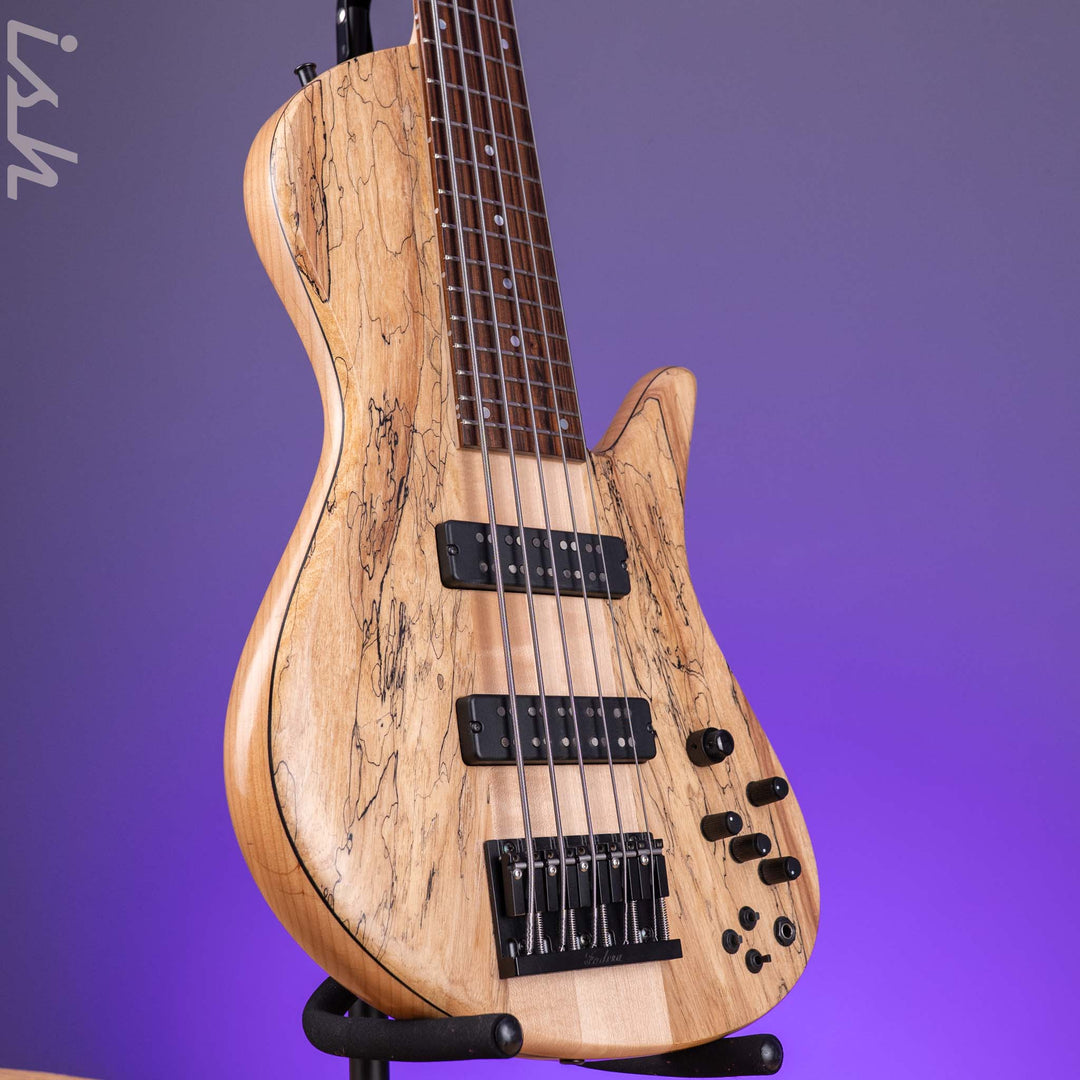 2016 Fodera Emperor II 5 Elite Neck Through Natural