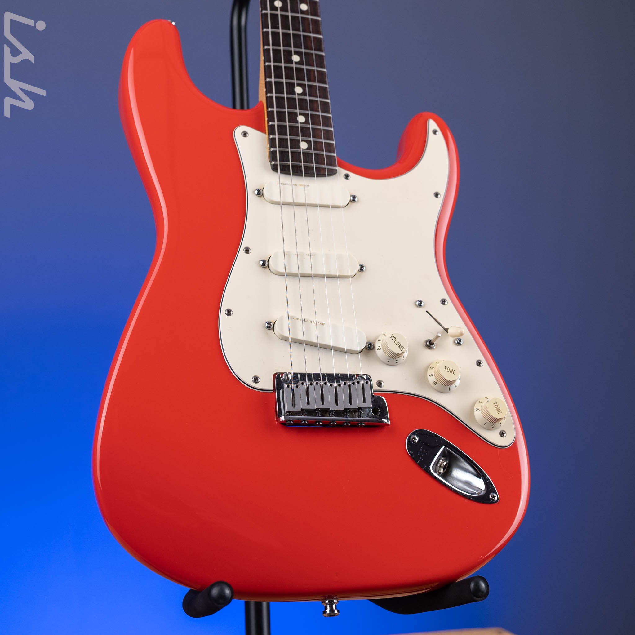 1988 Fender Stratocaster Plus Fiesta Red (Gilmore Switch Added