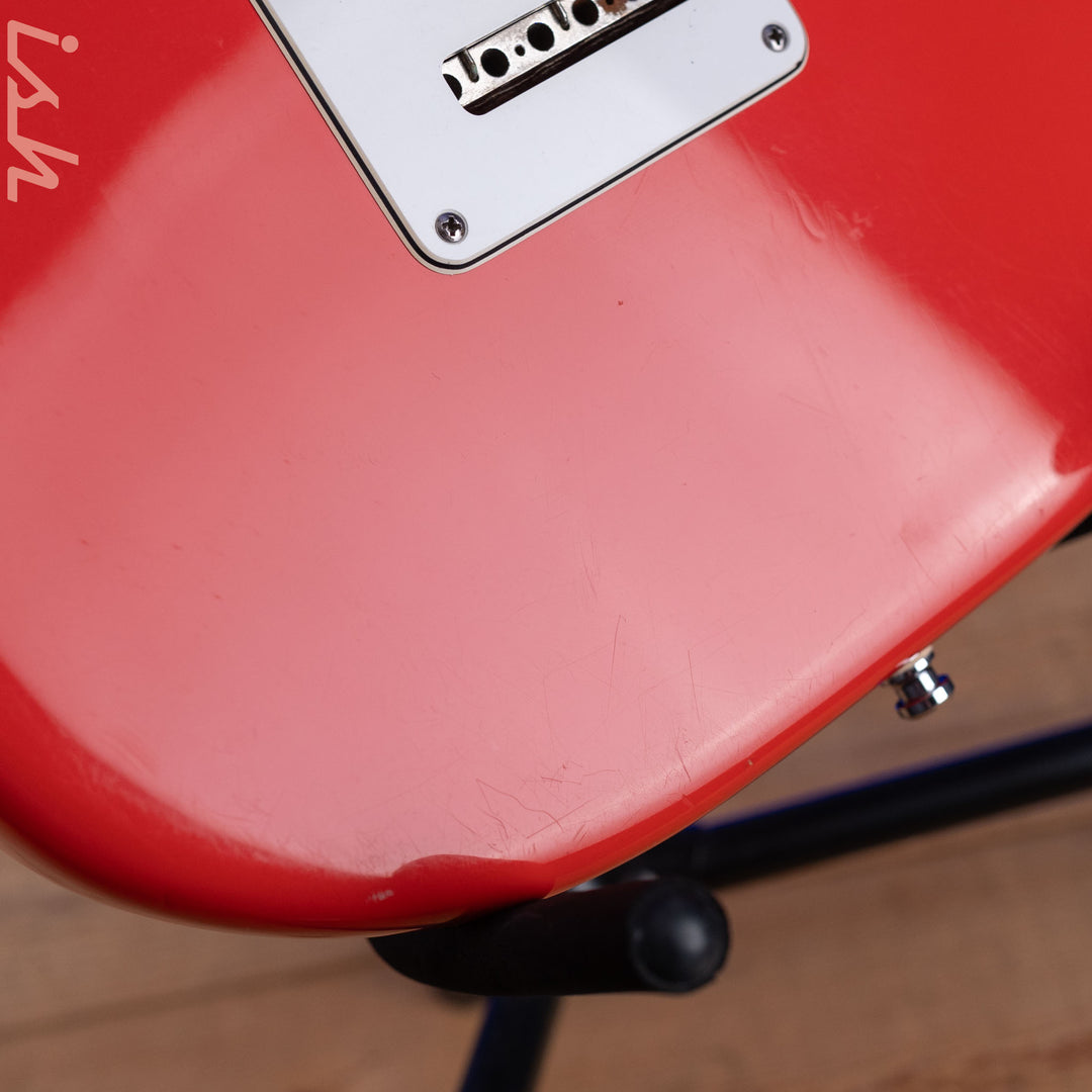 1988 Fender Stratocaster Plus Fiesta Red (Gilmore Switch Added)
