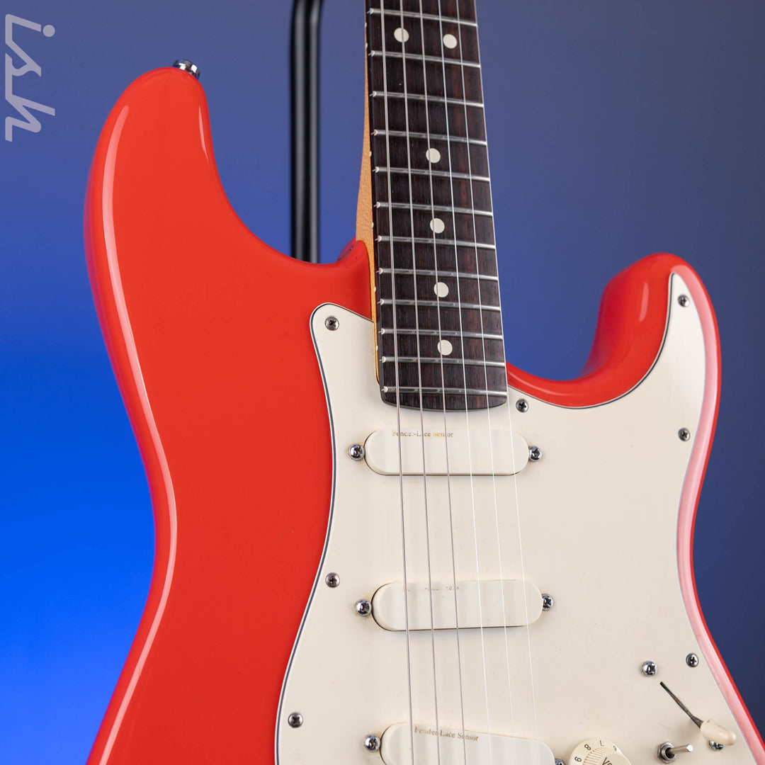 1988 Fender Stratocaster Plus Fiesta Red (Gilmore Switch Added)