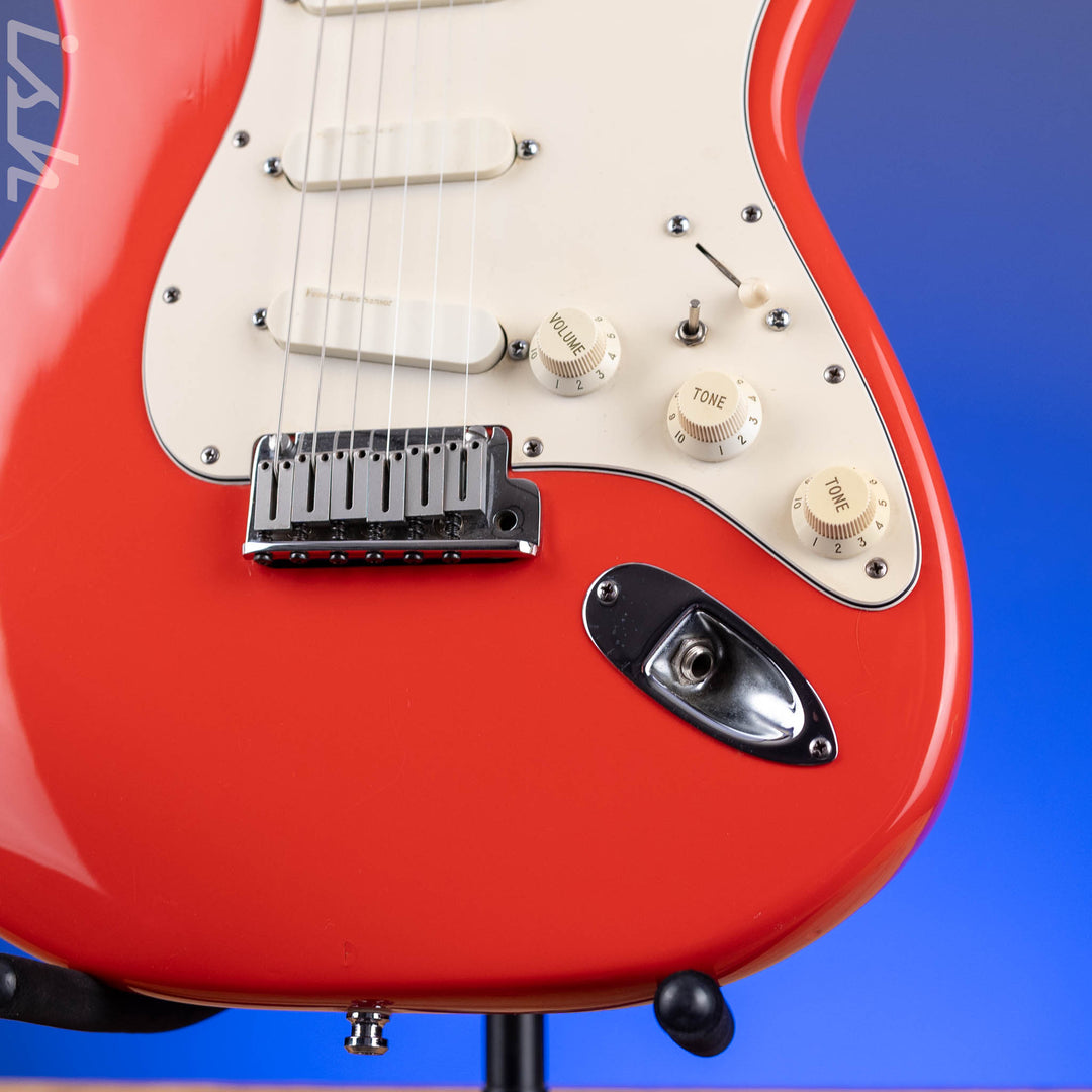1988 Fender Stratocaster Plus Fiesta Red (Gilmore Switch Added)