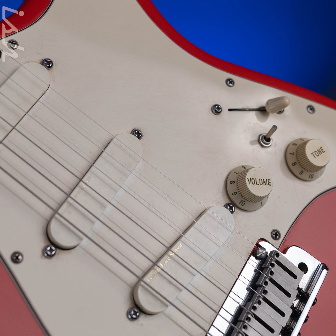 1988 Fender Stratocaster Plus Fiesta Red (Gilmore Switch Added)