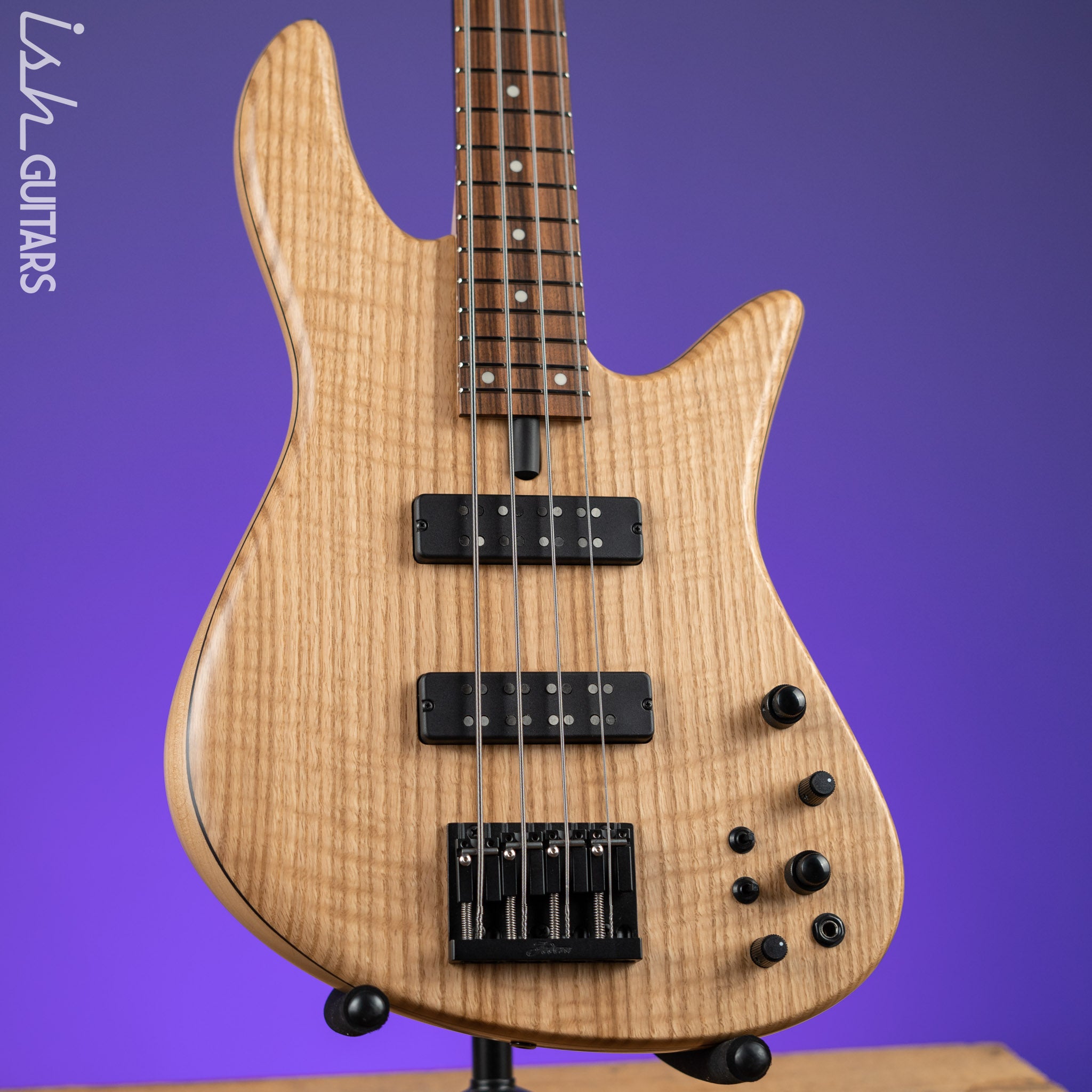 Fodera Emperor 4 Standard Natural Oak – Ish Guitars