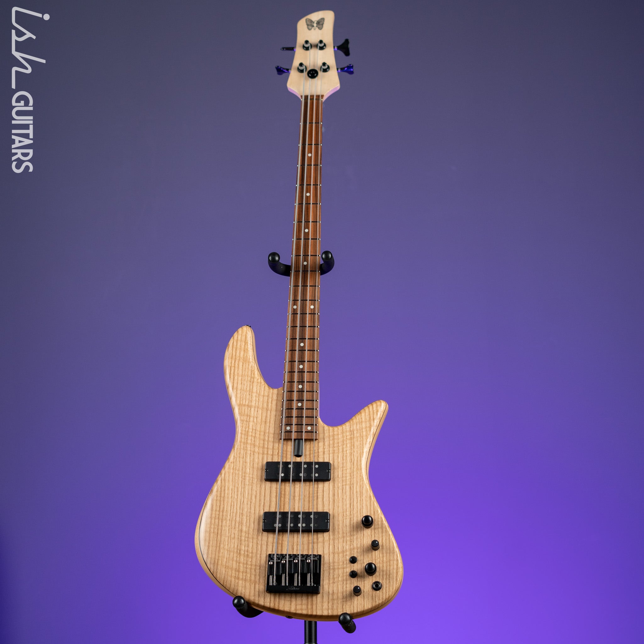 Fodera Emperor 4 Standard Natural Oak – Ish Guitars