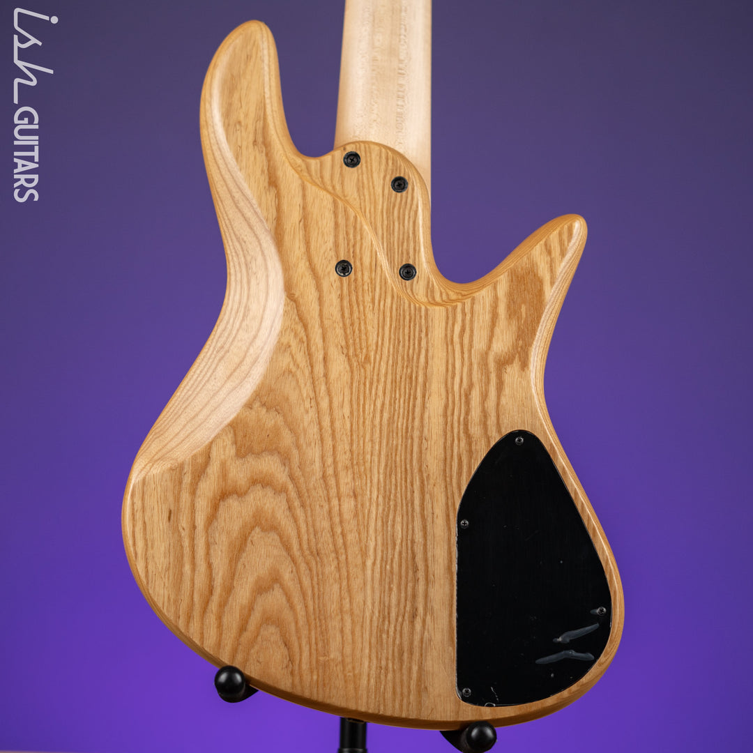 2019 Fodera Emperor 5 Lefty Flame Koa
