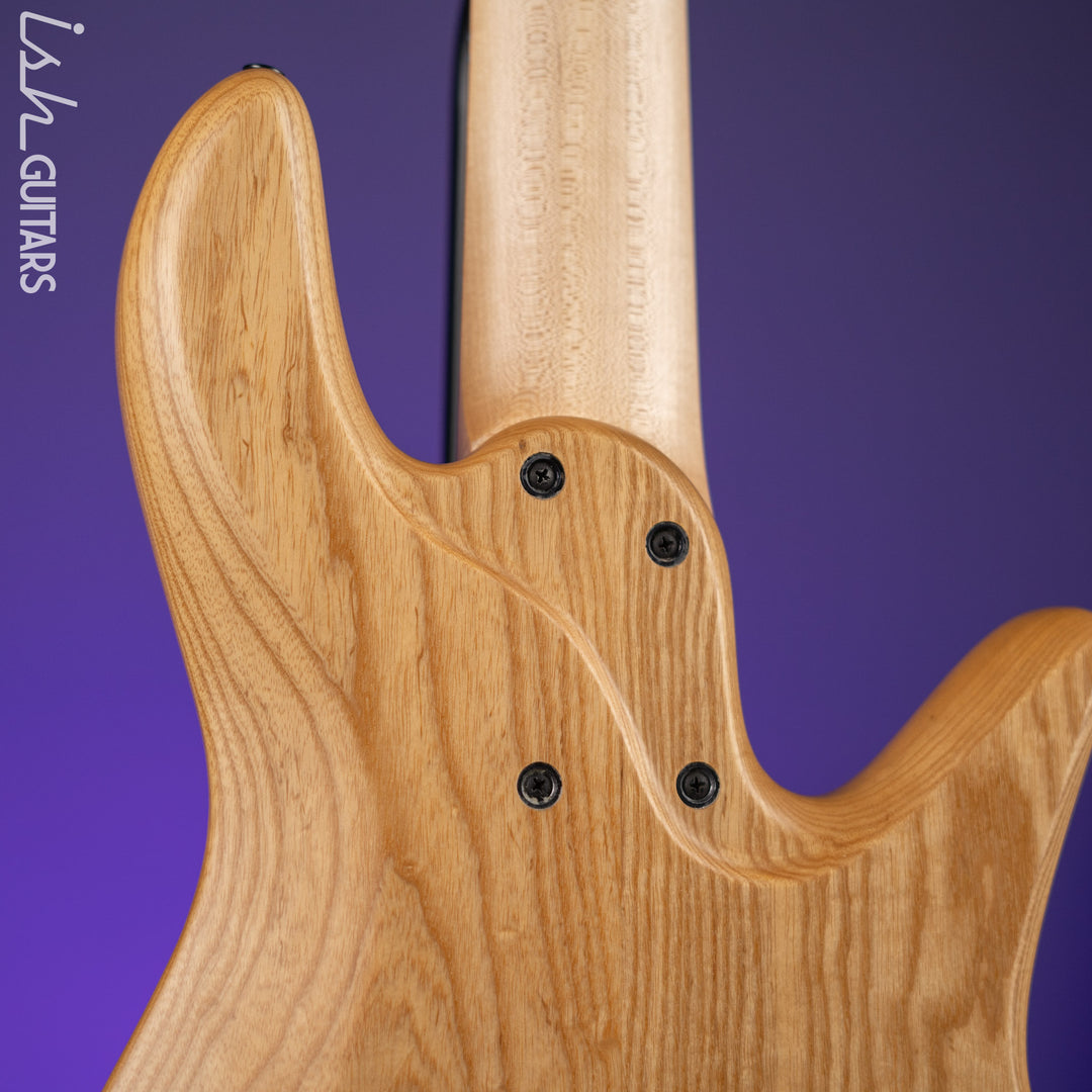 2019 Fodera Emperor 5 Lefty Flame Koa