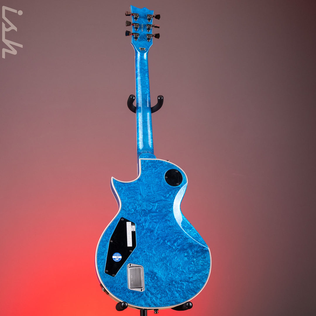 ESP Eclipse Custom Blue Liquid Metal