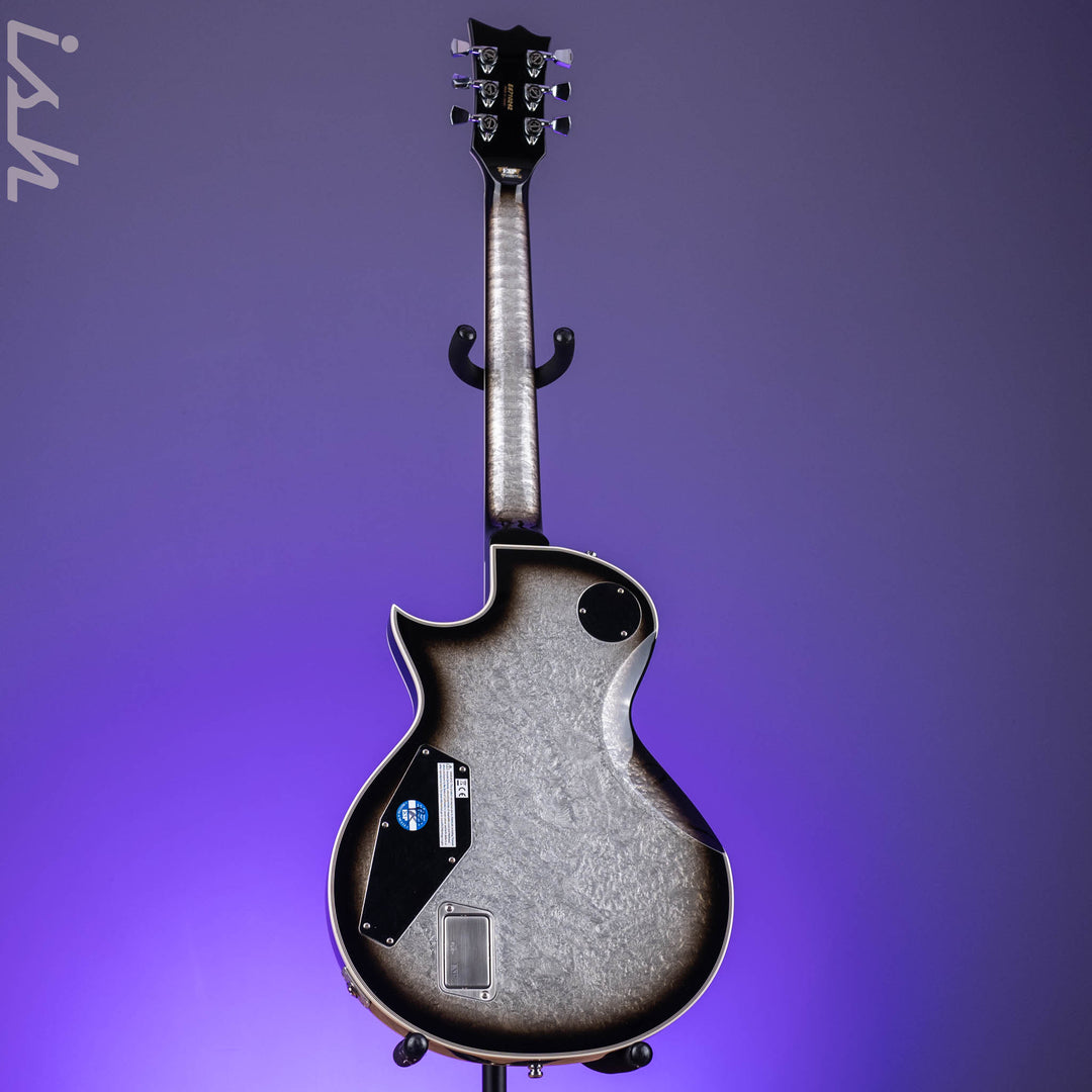 ESP Eclipse Custom Silver Liquid Metal Burst