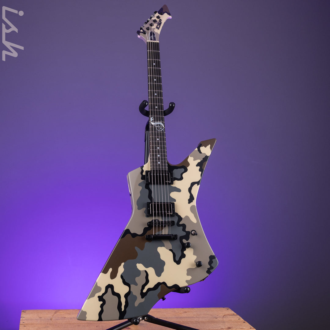 ESP Snakebyte Camo James Hetfield Signature Electric Guitar