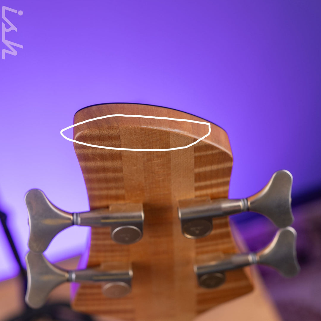 1988 Fodera Emperor 4-String Bass Bubinga Vintage Natural
