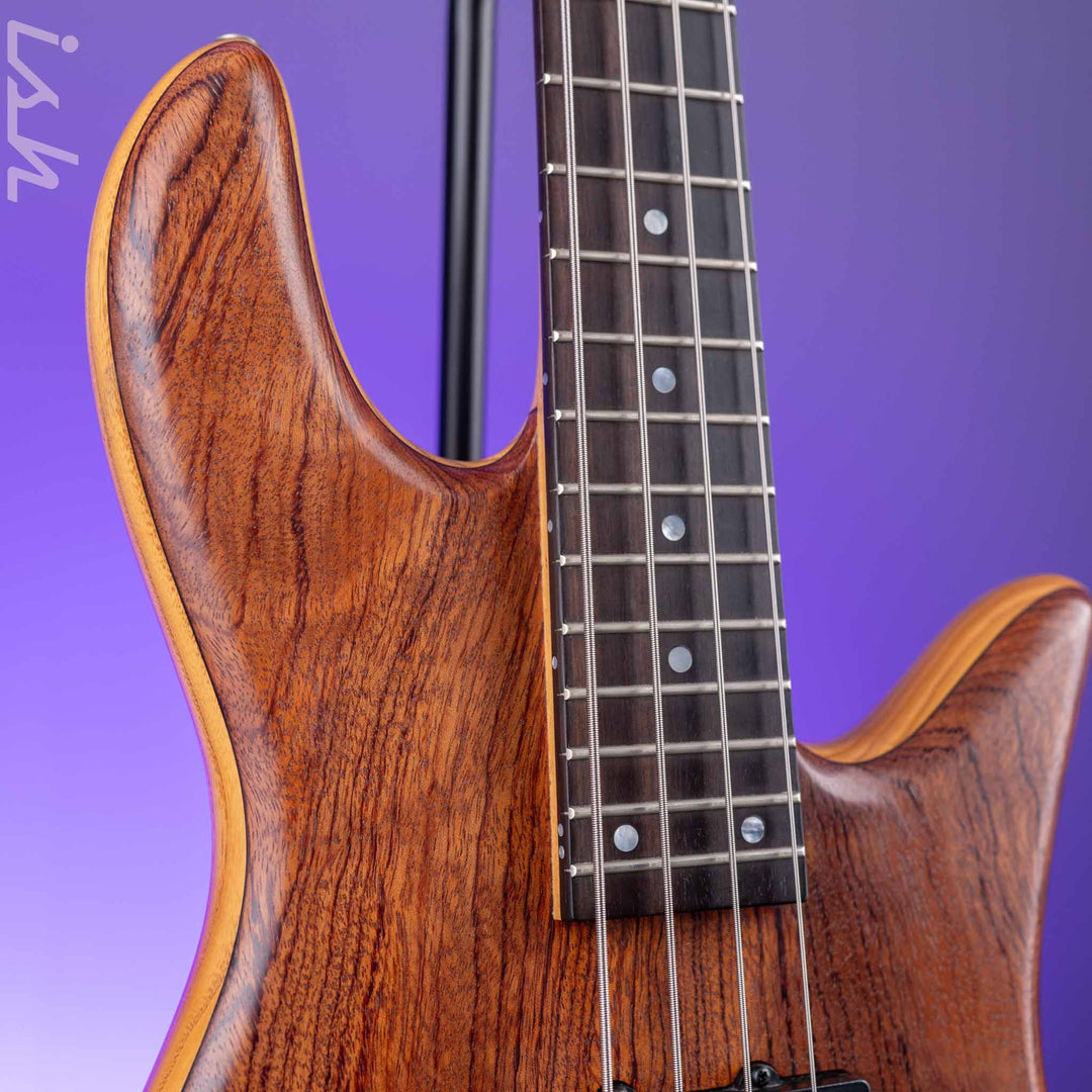 1988 Fodera Emperor 4-String Bass Bubinga Vintage Natural