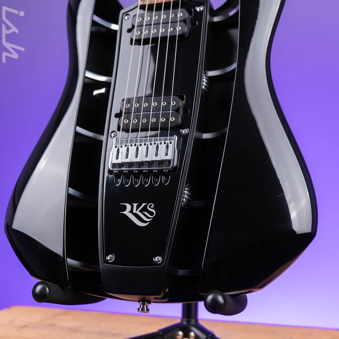 2005 RKS DarkStar II Hollowbody Electric Guitar Black