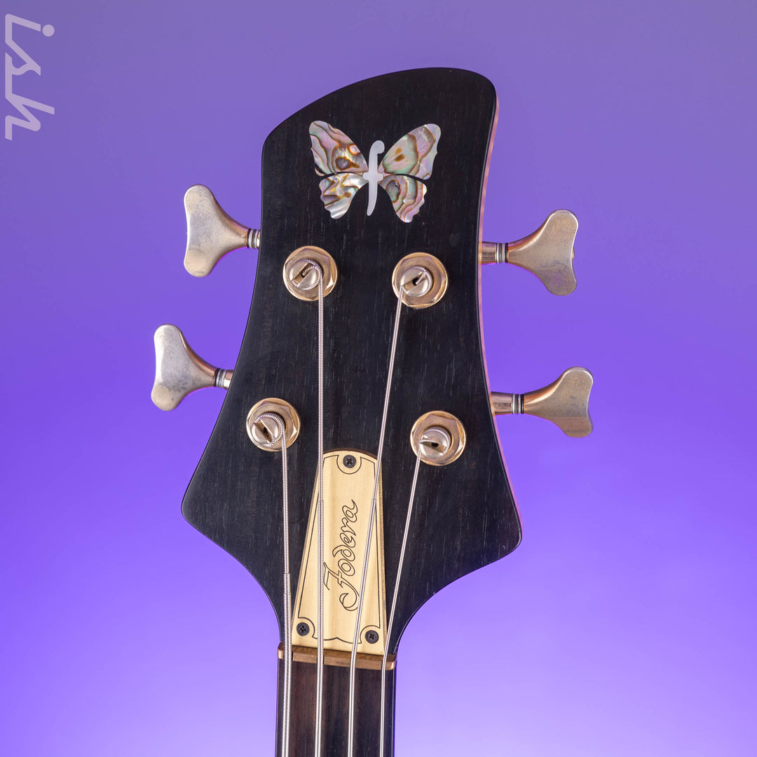 1988 Fodera Emperor 4-String Bass Bubinga Vintage Natural