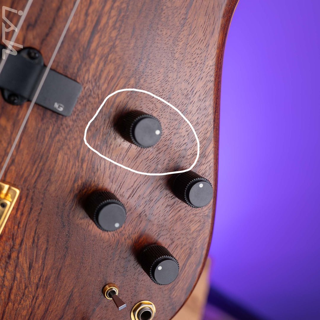 1988 Fodera Emperor 4-String Bass Bubinga Vintage Natural