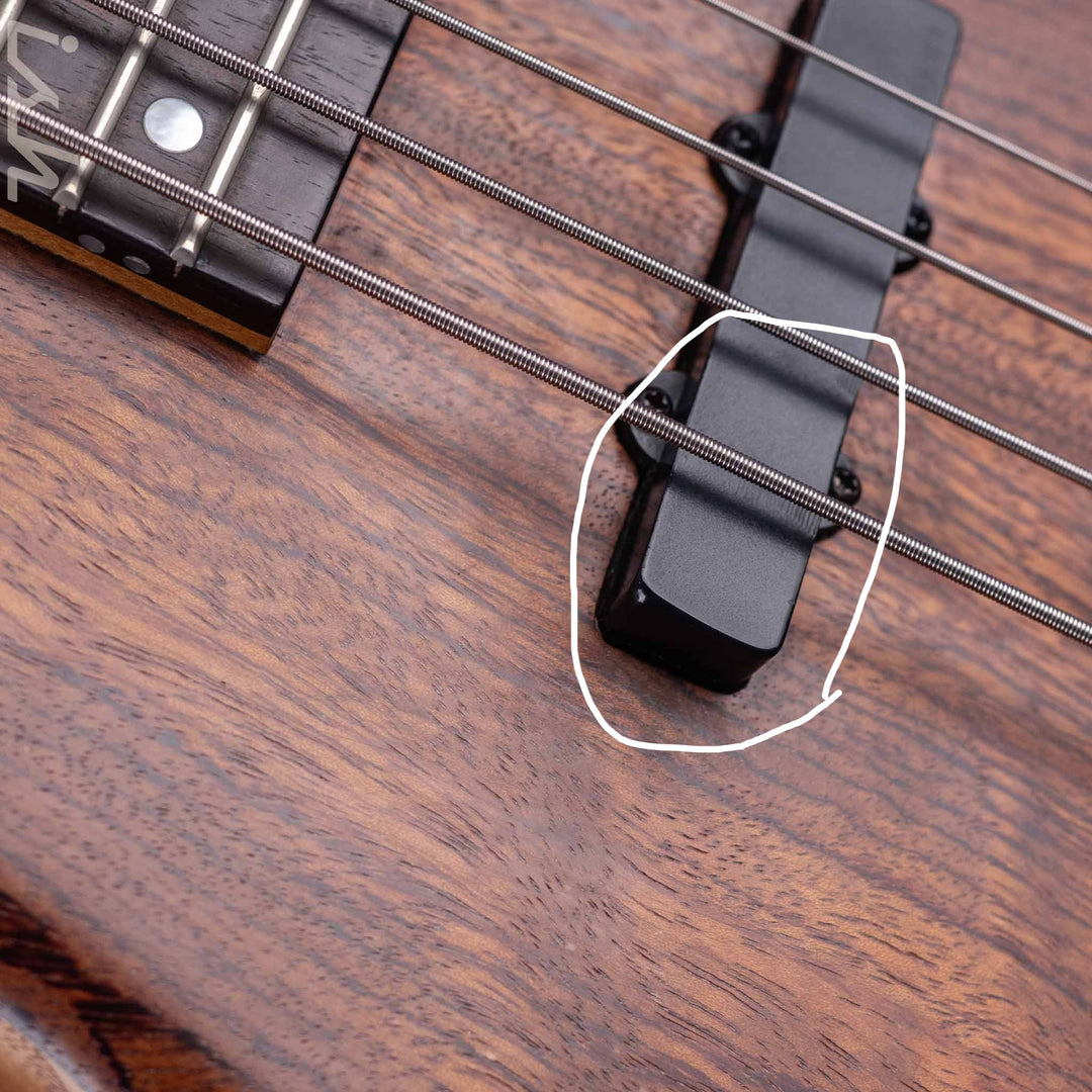 1988 Fodera Emperor 4-String Bass Bubinga Vintage Natural