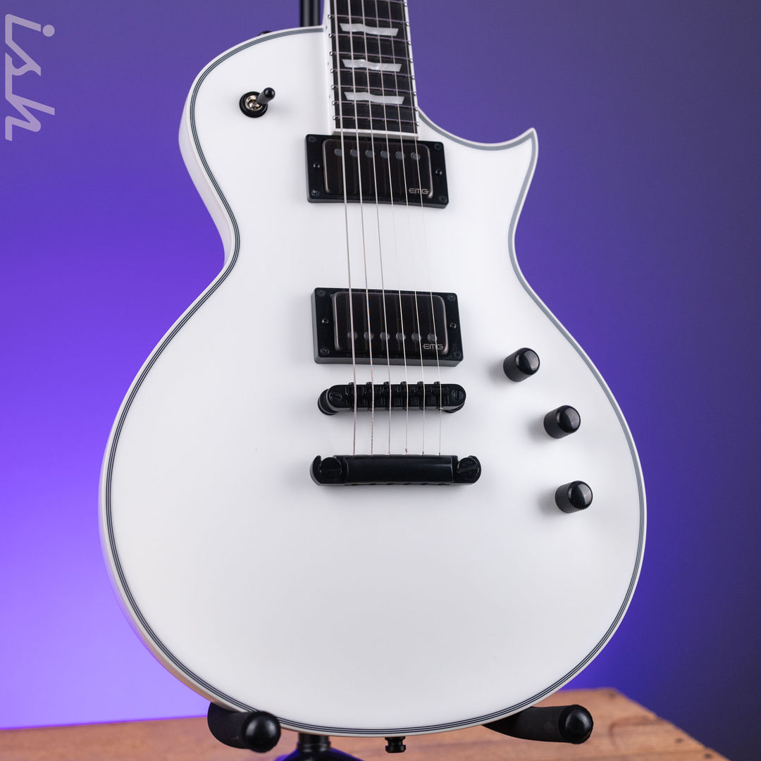 ESP Eclipse E-II Electric Guitar Snow White Satin