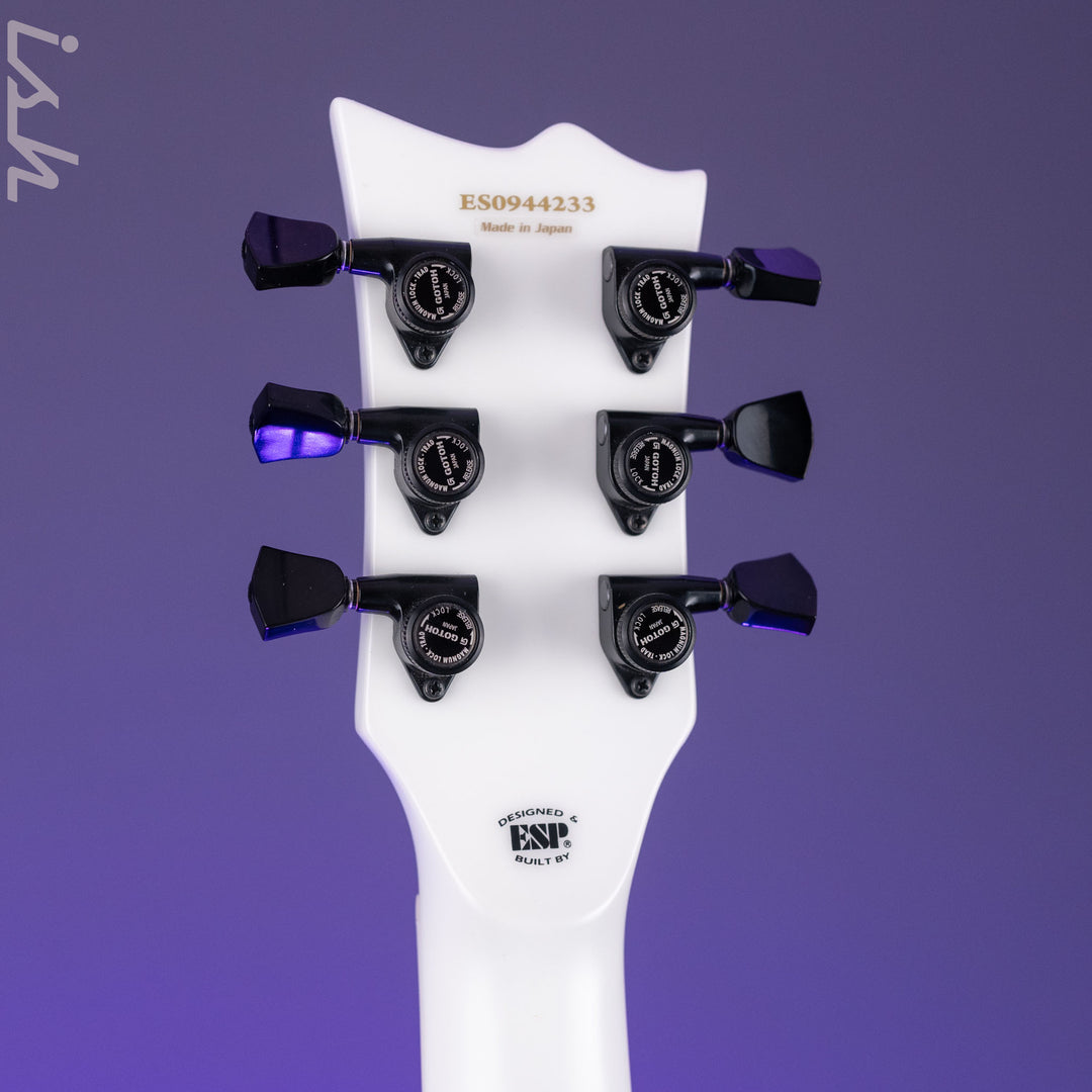 ESP Eclipse E-II Electric Guitar Snow White Satin