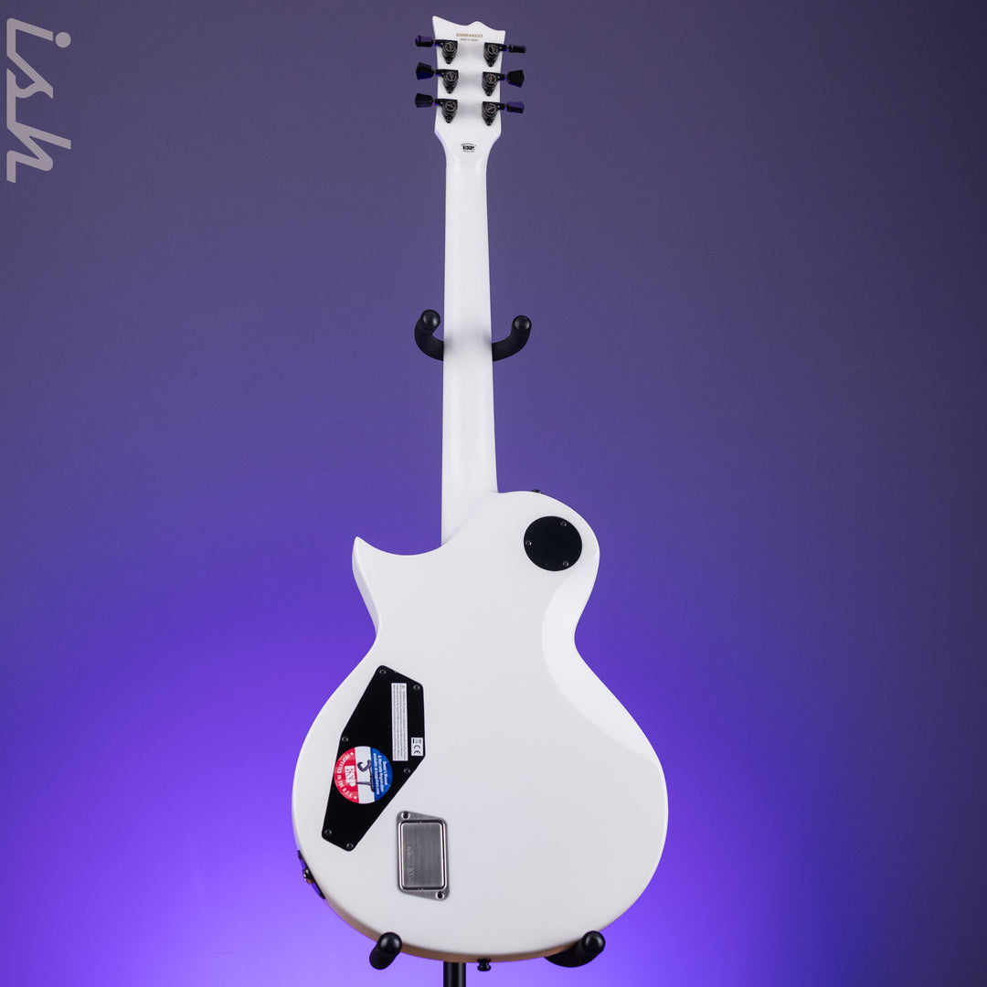 ESP Eclipse E-II Electric Guitar Snow White Satin – Ish Guitars