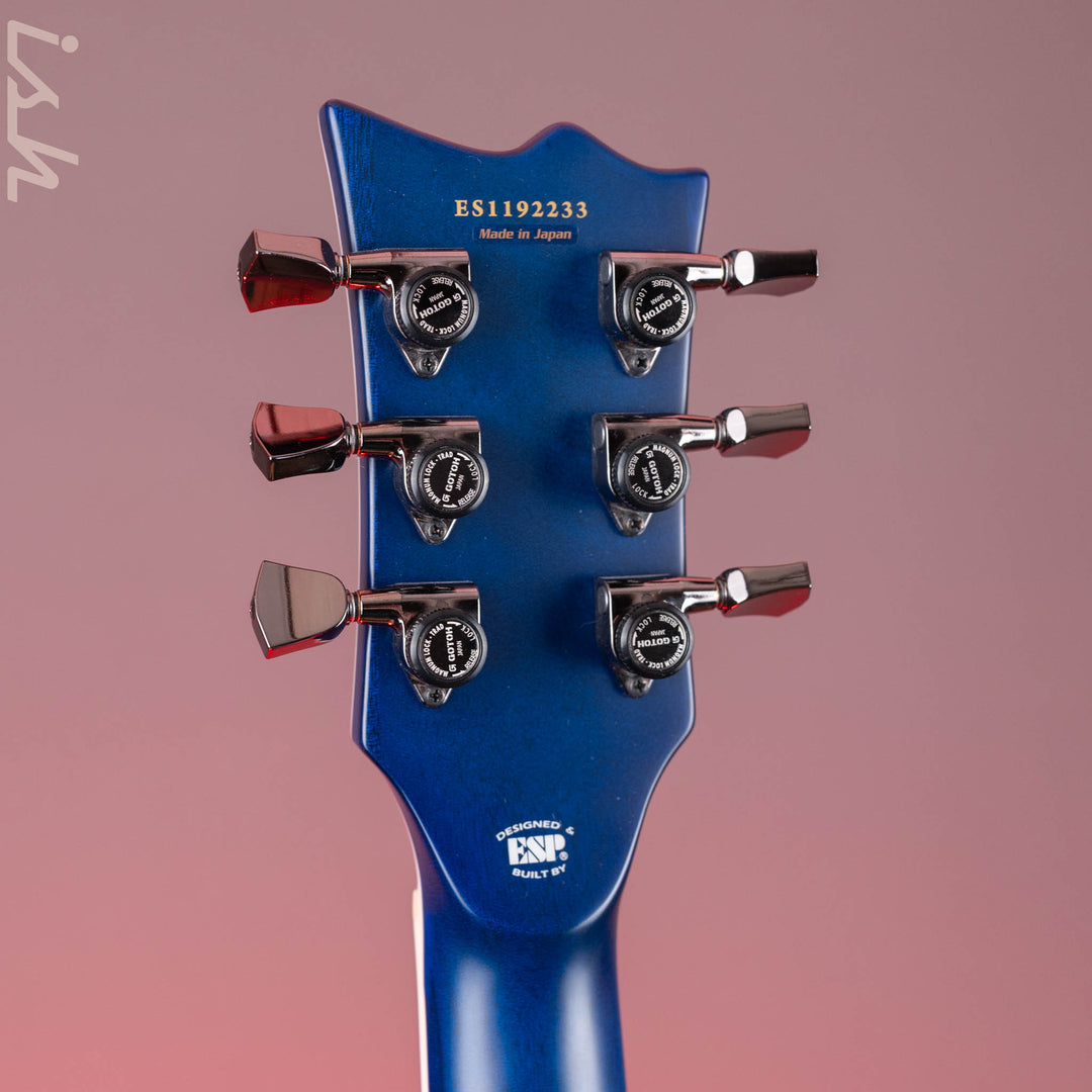 ESP E-II Eclipse Blue Natural Fade