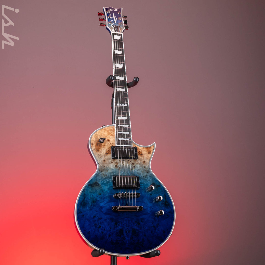 ESP E-II Eclipse Blue Natural Fade