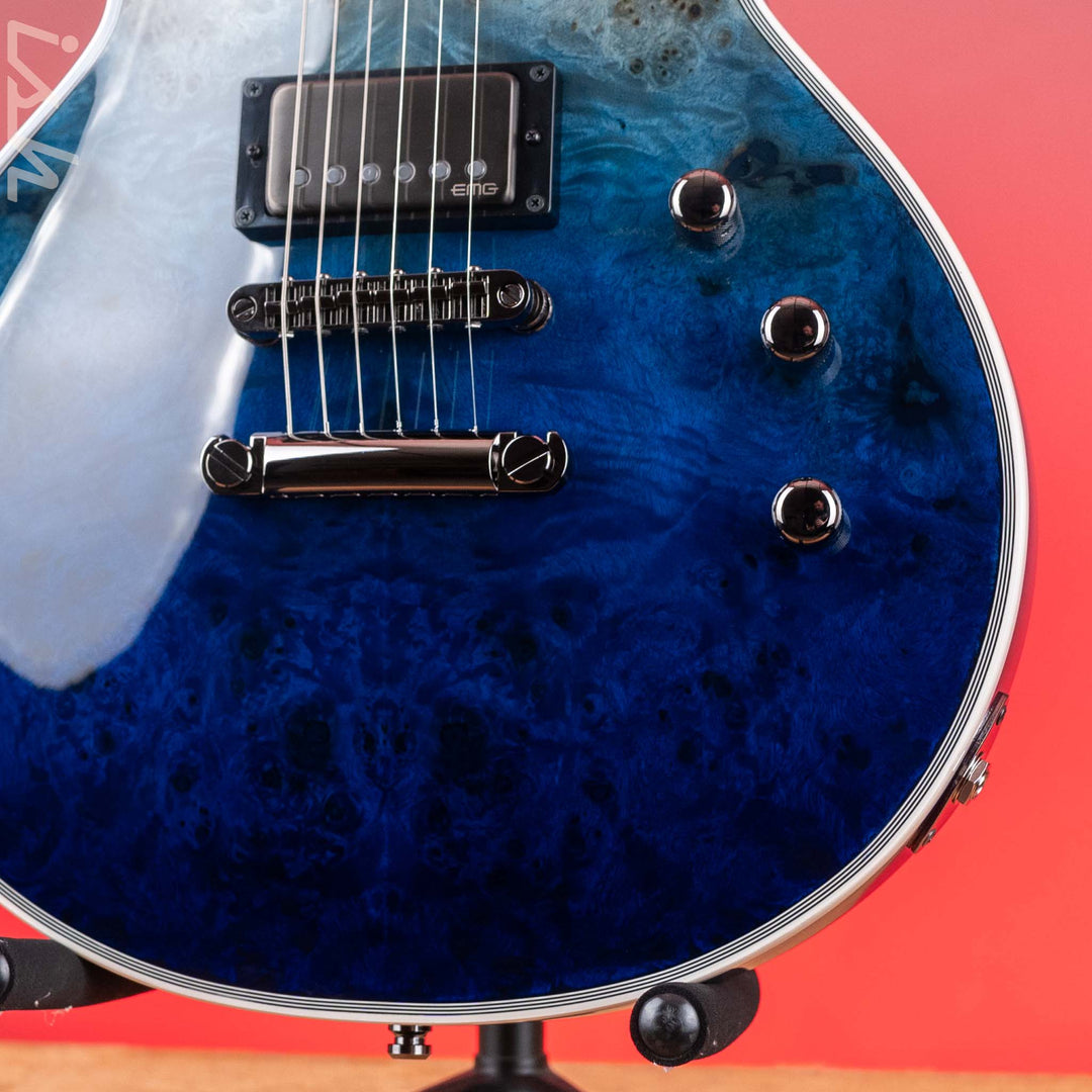 ESP E-II Eclipse Blue Natural Fade