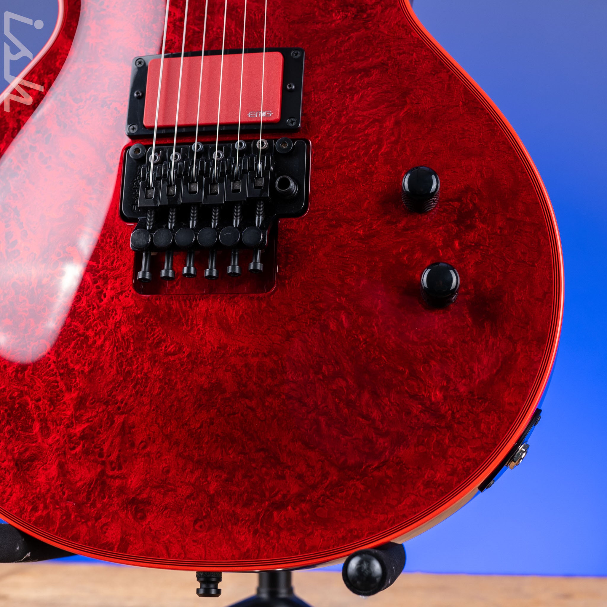 ESP Gary Holt Signature EC Electric Guitar Liquid Metal Lava Demo