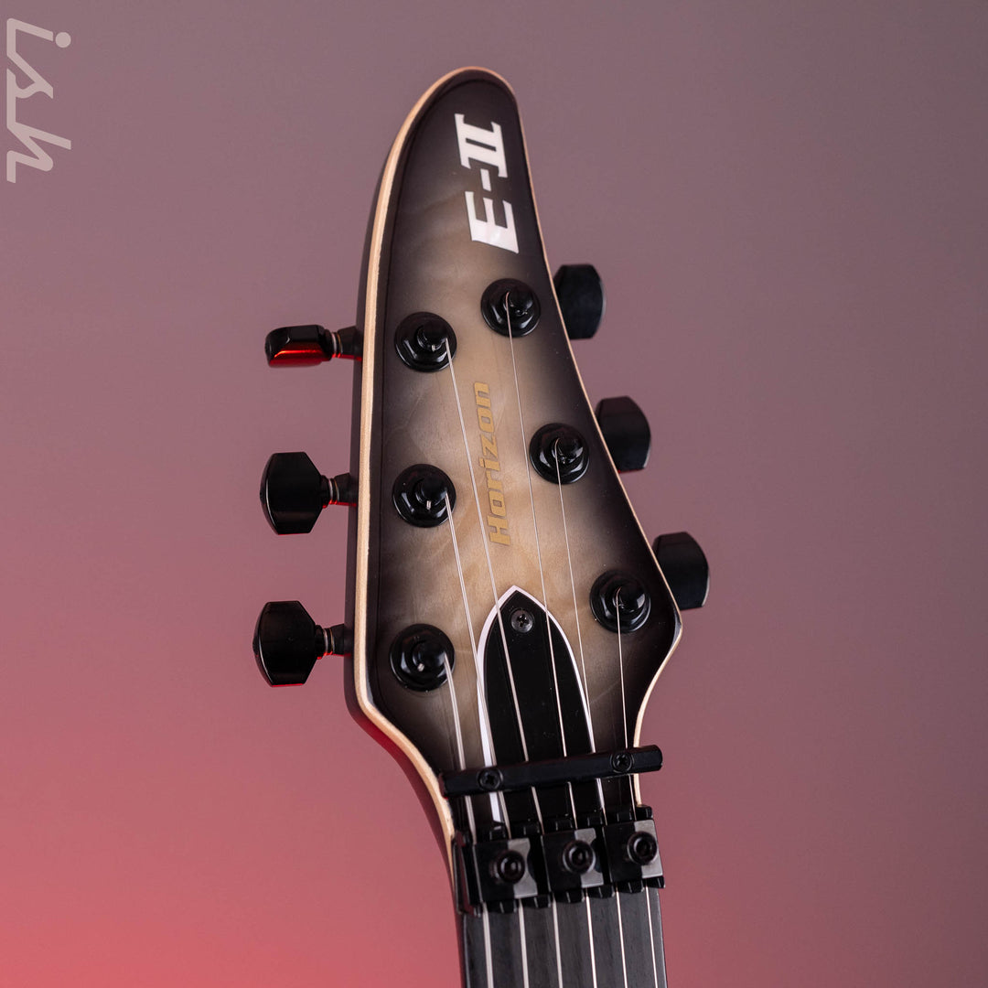 ESP E-II Horizon FR Electric Guitar Transparent Black Sunburst B-Stock