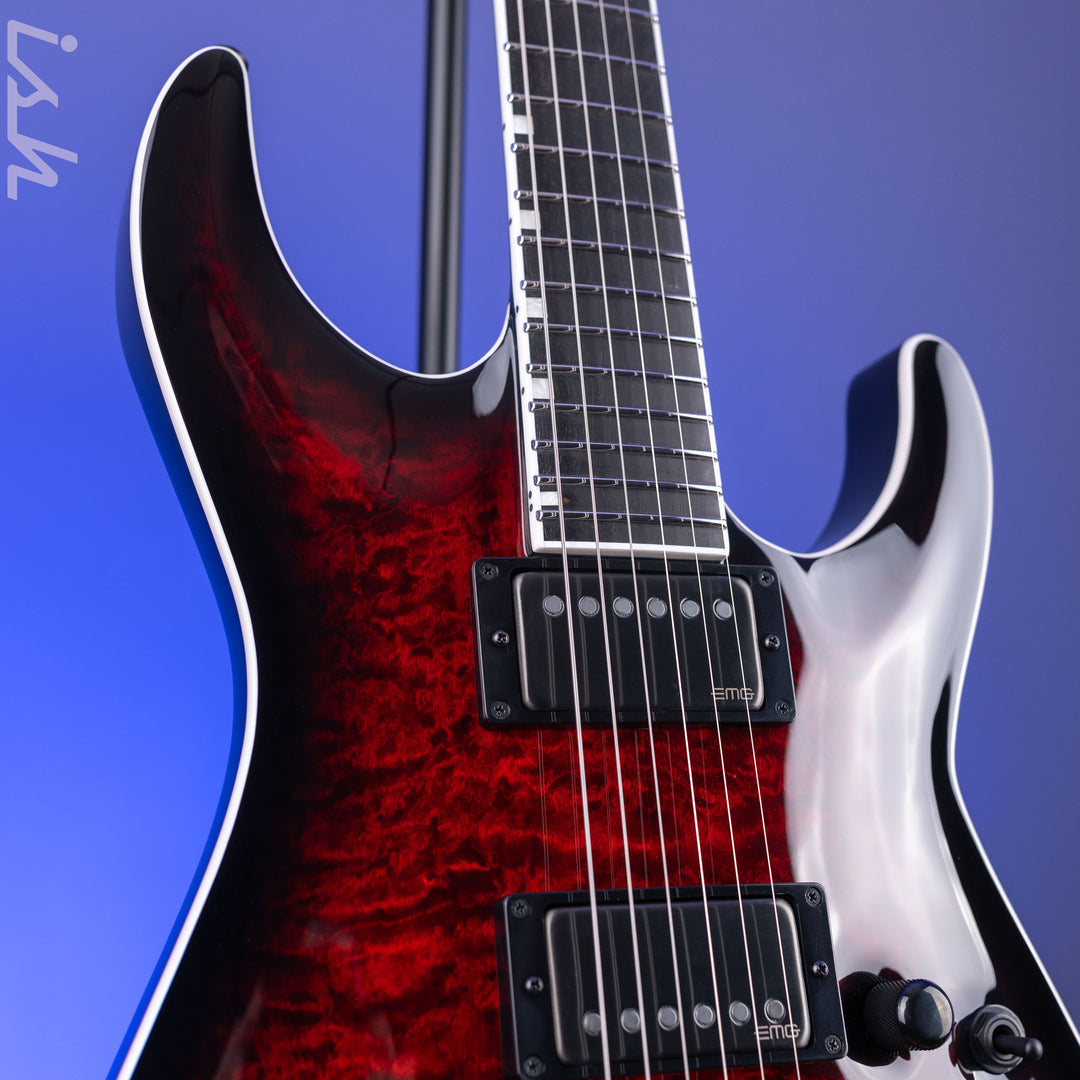ESP E-II Horizon NT-II Electric Guitar See-Thru-Black Cherry Sunburst