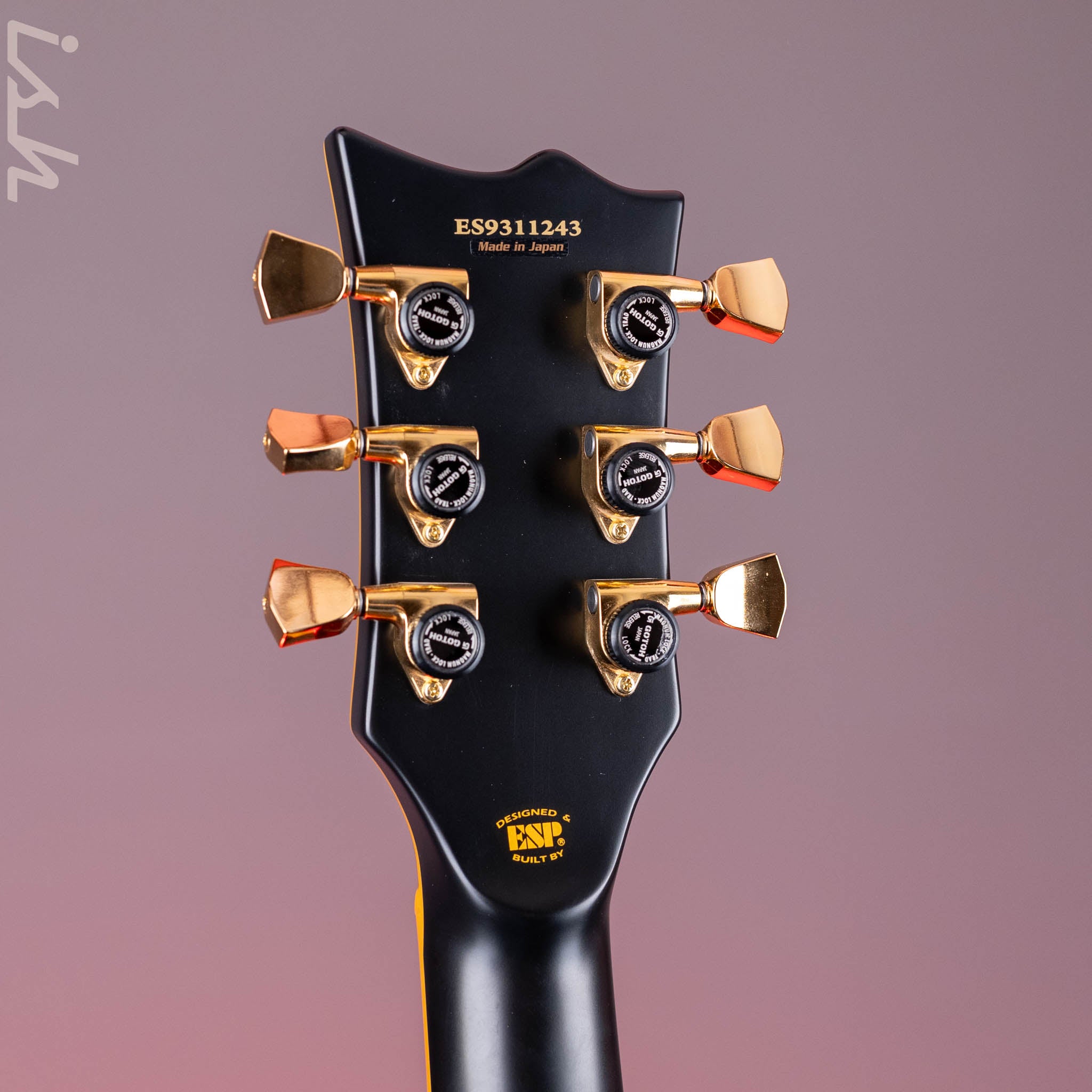 ESP E-II Eclipse DB Electric Guitar Vintage Black – Ish Guitars