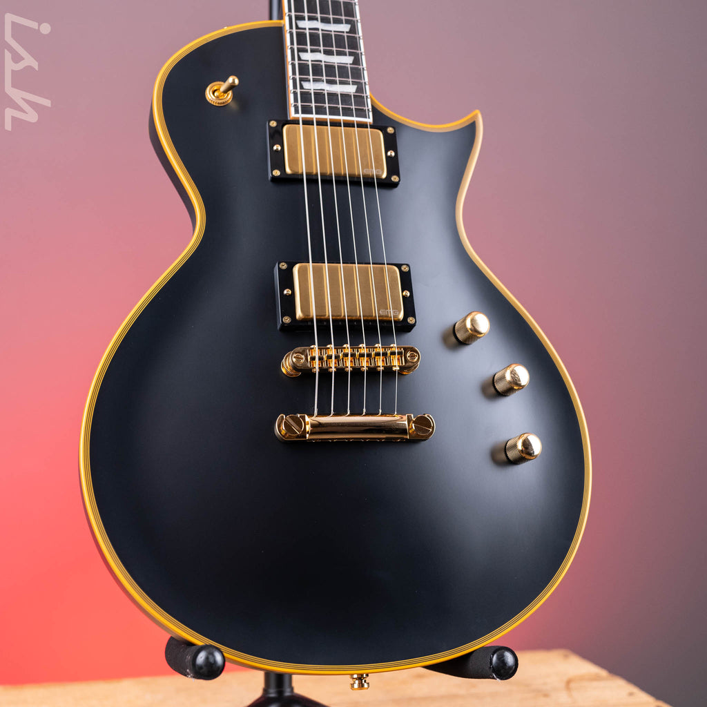 ESP E-II Eclipse DB Electric Guitar Vintage Black – Ish Guitars