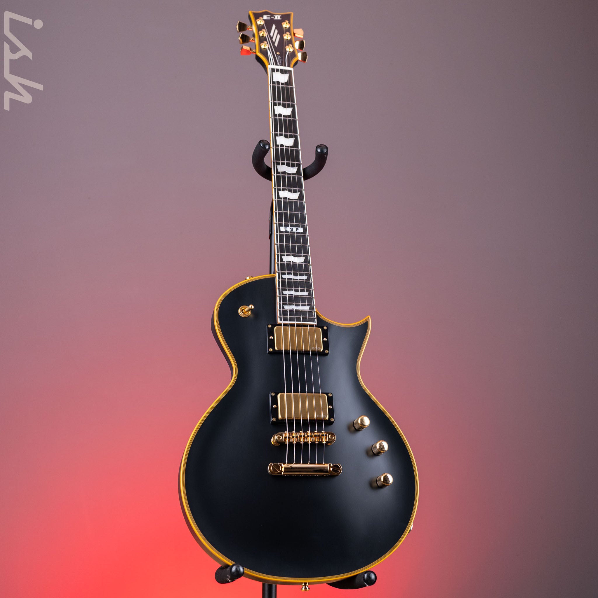 ESP E-II Eclipse DB Electric Guitar Vintage Black – Ish Guitars