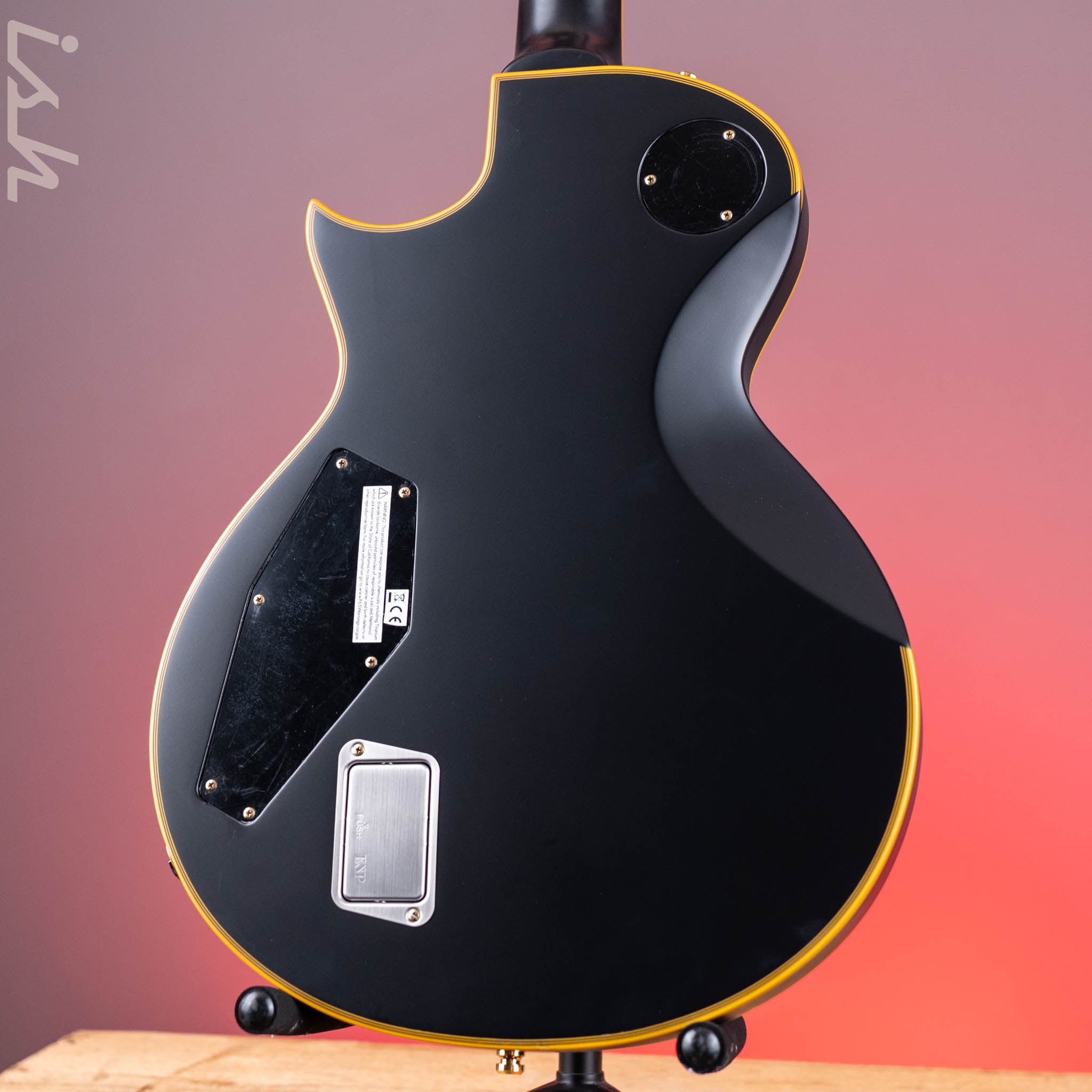 ESP E-II Eclipse DB Electric Guitar Vintage Black – Ish Guitars