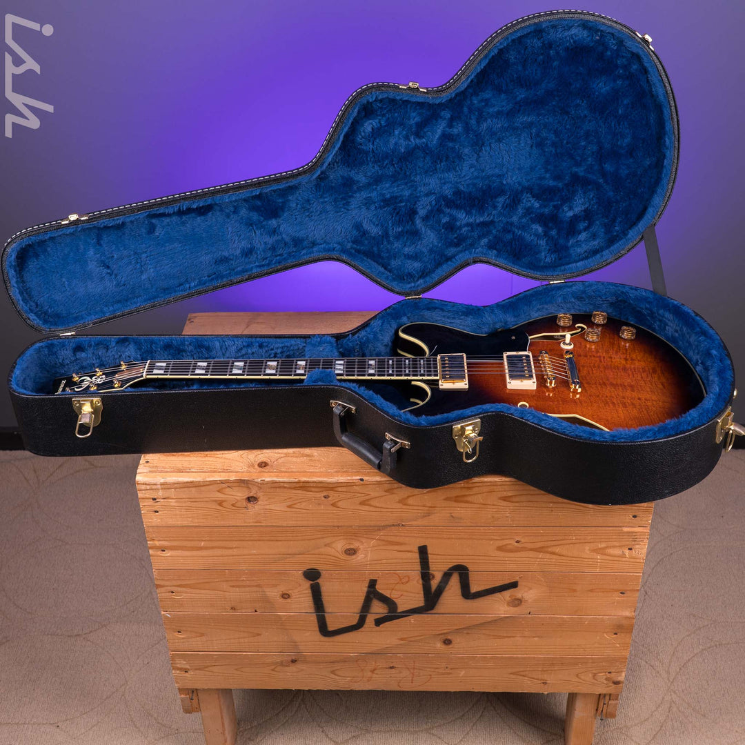 2018 Ibanez John Scofield JSM100 Vintage Burst