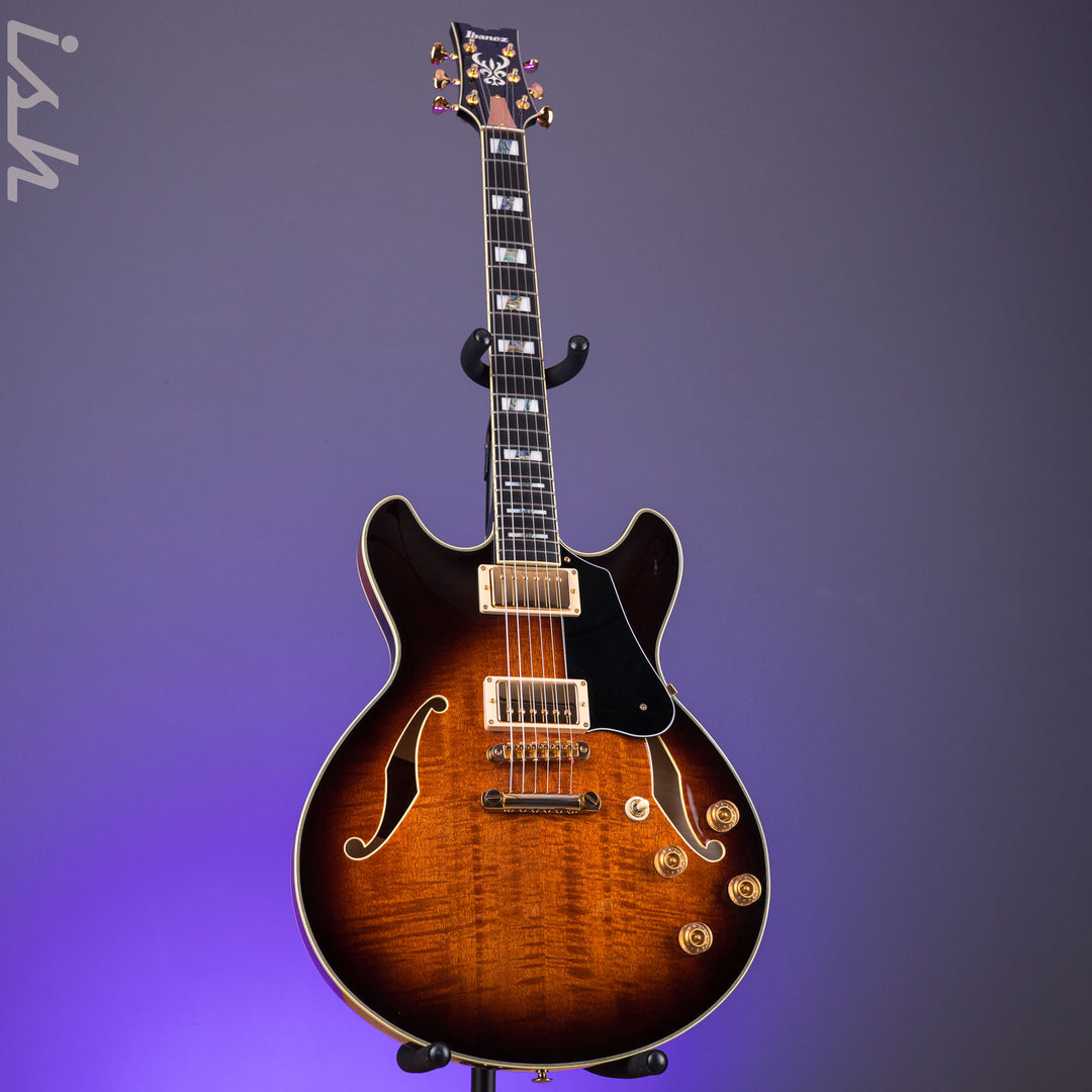 2018 Ibanez John Scofield JSM100 Vintage Burst
