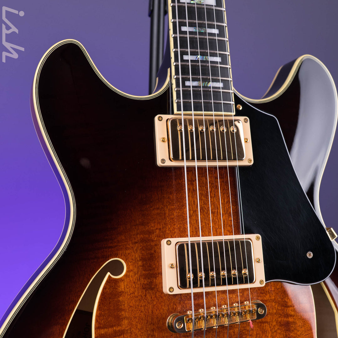 2018 Ibanez John Scofield JSM100 Vintage Burst