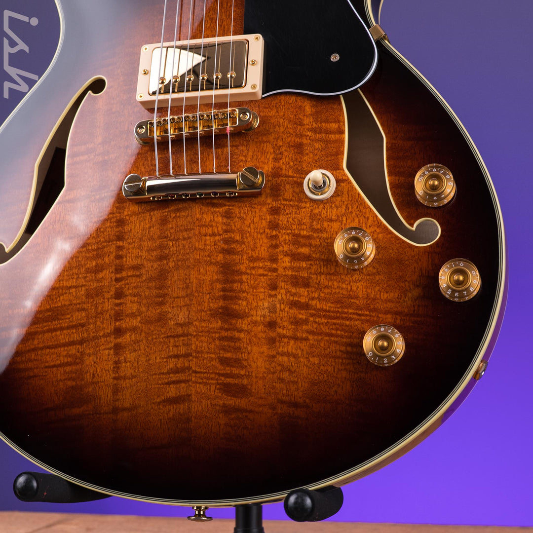 2018 Ibanez John Scofield JSM100 Vintage Burst